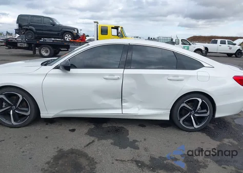 2022 Honda Accord Sport from USA, damaged, VIN 1HGCV1F38NA016407
